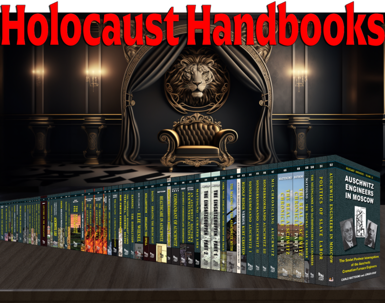 Holocaust Handbooks (Paperback)