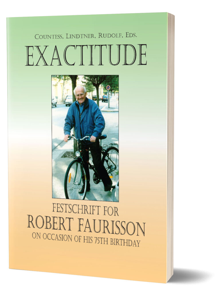 Exactitude: Festschrift for Robert Faurisson