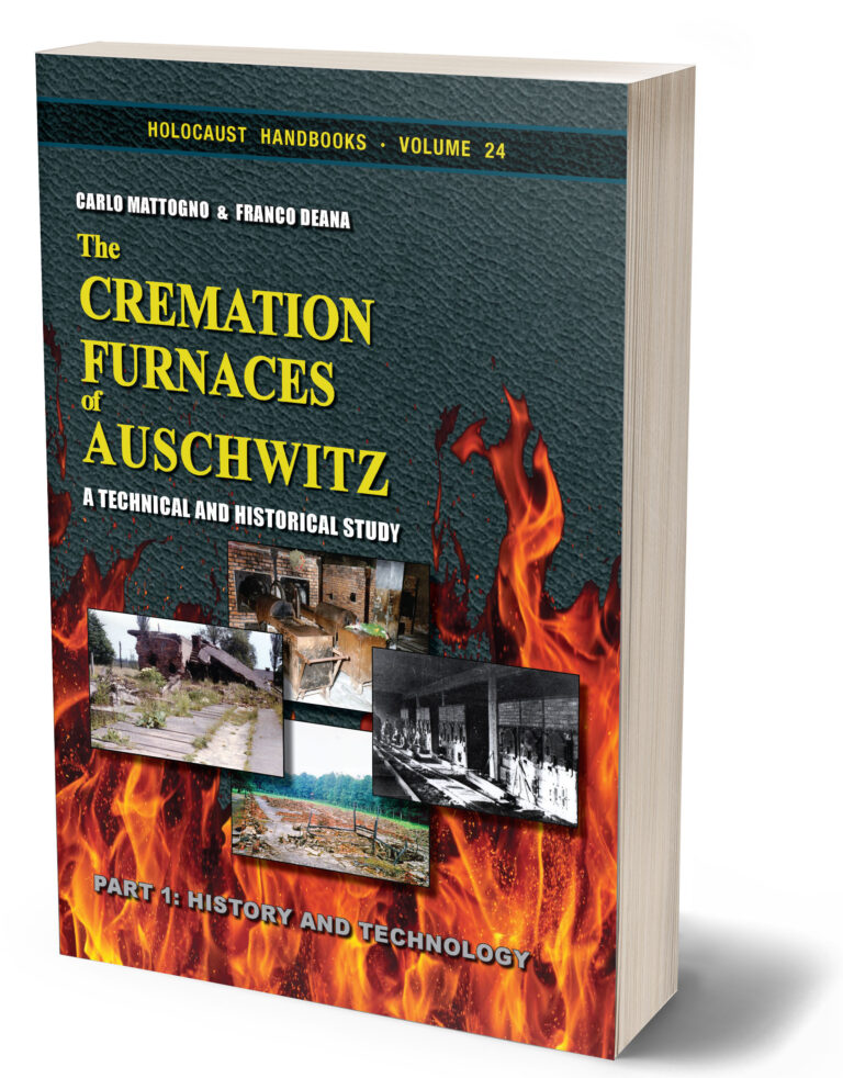 The Cremation Furnaces of Auschwitz. Part 1: History and Technology